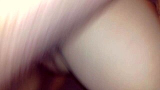 I fucked my orgasmic maid and filled her with my cum!