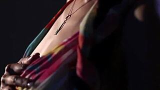 Marica, nude and masturbating her pussy?