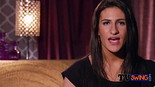 american couples hose each other down while having steamy pre party foreplay