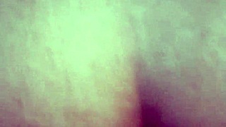 pregnant brunette babe masturbates on all fours