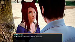 My new family scene with redhead amateur