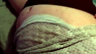 Step son watches step mom masturbate, then helps her to the toilet in this kinky scene