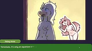 毛茸茸的妞们在扑克游戏里脱光！🃏