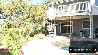 gorgeous girl bent over for missionary riding monster cock cumshot. horny swollen pussy teen brunette