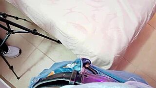 Friend's wife dances big tits double penetration