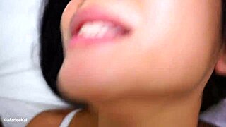 Messy creampie for thai girlfriend 😘