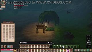 Mad island gameplay part 2, building cages to increase girls' affection, aiming for wall butt survival.