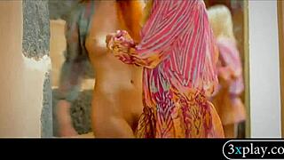 Petite babes lick and finger outdoors!