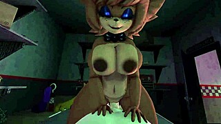 Frennis ride passionately with moaning and dancing