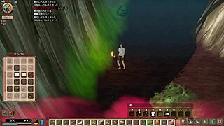 Mad island gameplay part 2, building cages to increase girls' affection, aiming for wall butt survival.