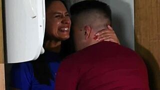 i grab my wife in the washer, shower, and fuck her everywhere in the house with toys and big cock