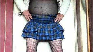 Sissy Crossdresser Explores Bisexual Fantasies in Casual Adventures