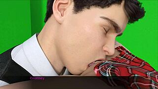 Teen feels deep emotions fucking friend for porn.