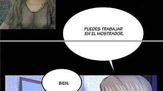 Mi Tia Chapter 41 In Comic Anime Style.