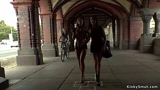 I watched this brunette get gangbanged in a furniture shop!