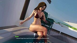 Thicc Step-Aunt Seducing with Lap Dance