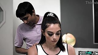 ricky spanish fucks his student sophia burns in the ass, and she loves it