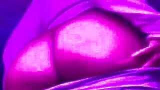 A beautiful ebony girl with a nice ass