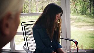 lost girl finds shelter in taboo tribbing scene