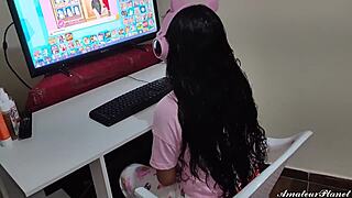 stepdaughter sucks father-in-law's dick