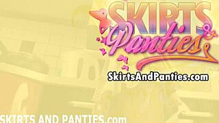 Let me hike my skirt up for you