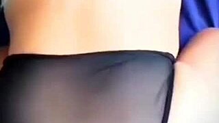 the milf in lingerie is addicted to his member, masturbating and fucking