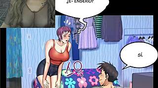 Mi Tia Chapter 41 In Comic Anime Style.