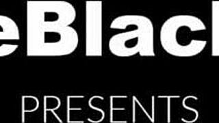 Madelyn Monroe gags on big black cock