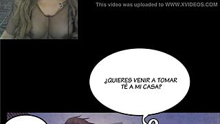 Mi Tia Chapter 41 In Comic Anime Style.