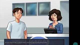 summertime saga 36 • getting blown by the hot brunette teen 18+