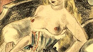 Discover the Allure of Vintage Erotic Illustrations in Retro Comics and Cartoons