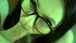 i watch beautiful girl suck his cock and swallow