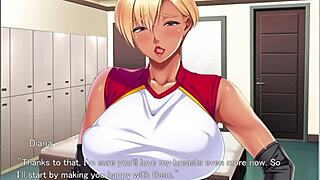 kasshoku bitch hitozuma seiyoku kaishou ep1: wet titty fuck in anime hentai 😍