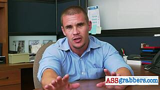 nasty hunk sucked by muscled bear before hardcore threesome