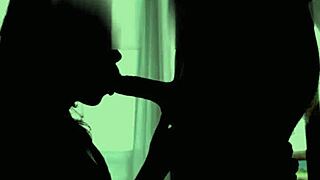 Girlfriend Gives Intense Blowjob And Cum Bath.