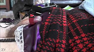 I have a quick orgasm with estim