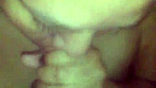 She wants to be your cock sucking slut with intense blowjob