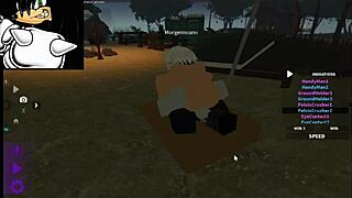 Cat themed erotic role play with intense blowjob and riding action in detailed scenes