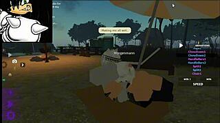 Cat themed erotic role play with intense blowjob and riding action in detailed scenes