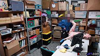 Russian Teen 18+ Punished With Fucking At Work!