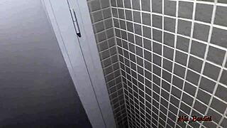 Horny fit babe Mia Bandini wants cum on yoga pants during public sex