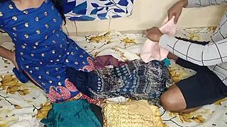 i helped my stepsister fold dresses and then fucked her shaved pussy.