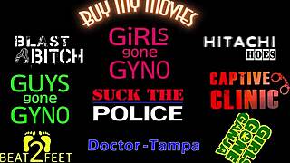 Teen brunette struts high heels and sucks toes at the park