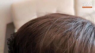 Wife blows her friend in front of cuckold husband!