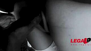 Veronica leal takes on five bbc in insane anal dp