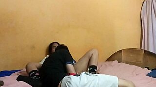 colegiala caliente calls classmate for sex when alone, craving big cock in her hot vagina