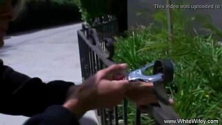 Blonde In Threesome Receives Deep Anal Sex And Blowjob