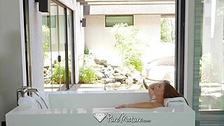 Sexy MILF Dani Jensen’s Wet Redhead Pussy Pounded Hard