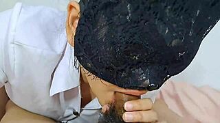 thai massage blowjob, i got a student couple doing it, oh wow