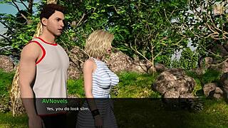 nursing back to pleasure 23 where hot brunette flirts with av